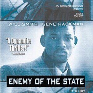 Enemy of the State DVD Movie Rated R Touchstone NTSC Widescreen Will Smith